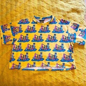 Nooworks CROP TOP DOG PARTY *Brand New*